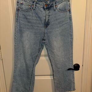 Full Length Demi Boot J Crew Blue Denim Jeans